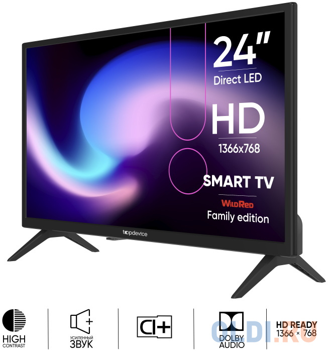 Интерфейсы Topdevice TDTV24BS01H_BK