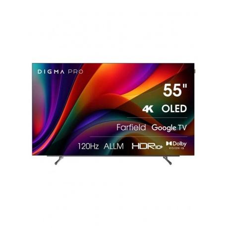 Обзор телевизора Digma 55M: высококлассный OLED с превосходным изображением и объемным звуком