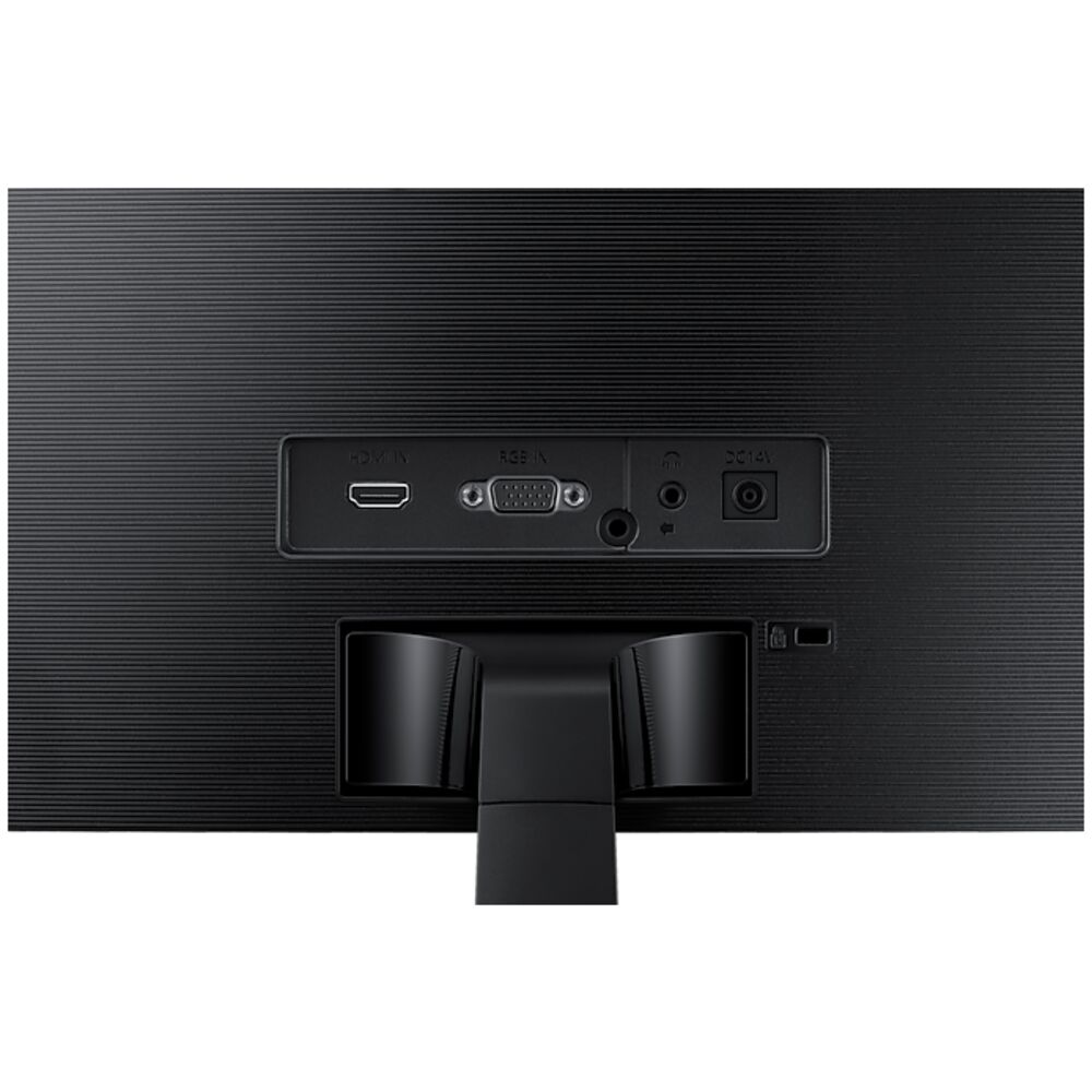 Samsung LC24F390FHMXUE — боковой вид и тонкий профиль