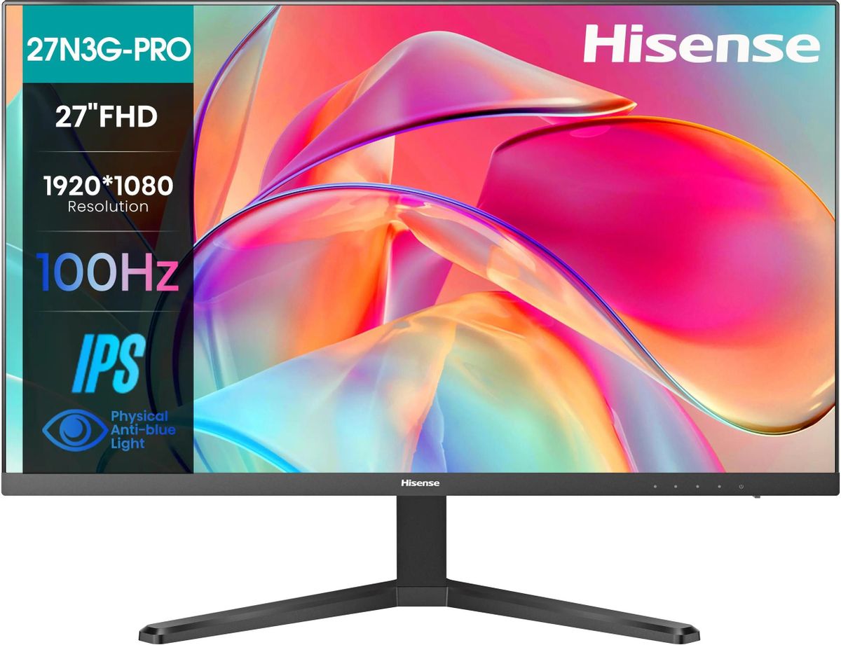 Обзор Hisense 27N3G-PRO: доступный IPS-монитор с защитой зрения и высокой частотой обновления