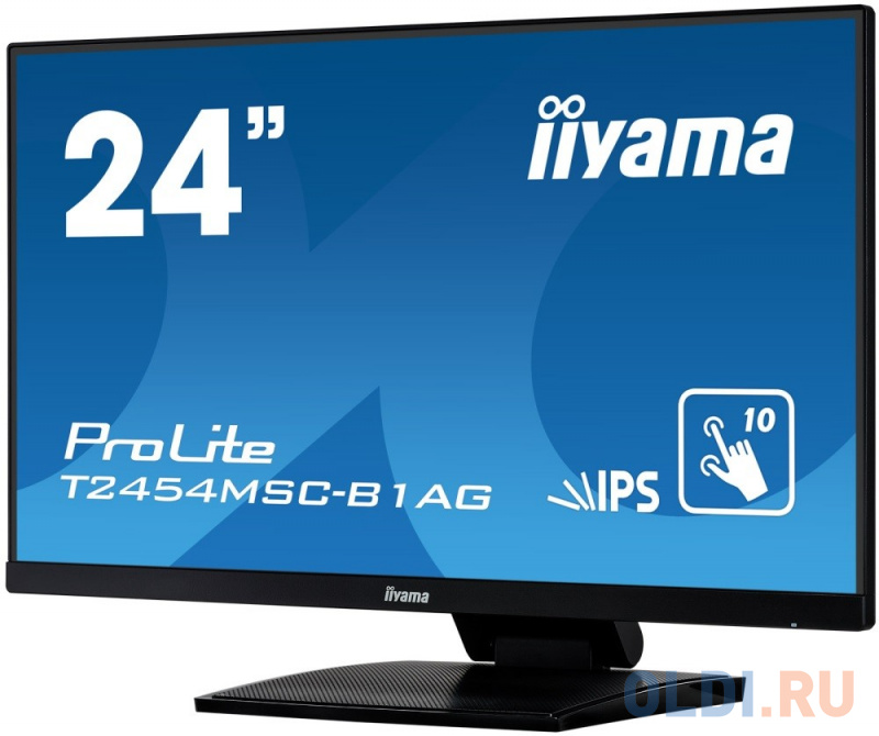 Различные положения монитора Iiyama ProLite T2454MSC-B1AG