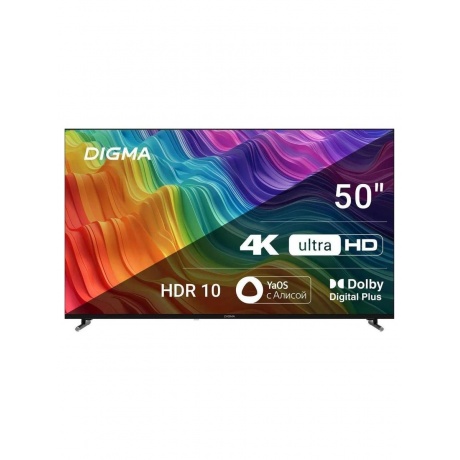 Заключительное фото телевизора Digma DM-LED50UBB33