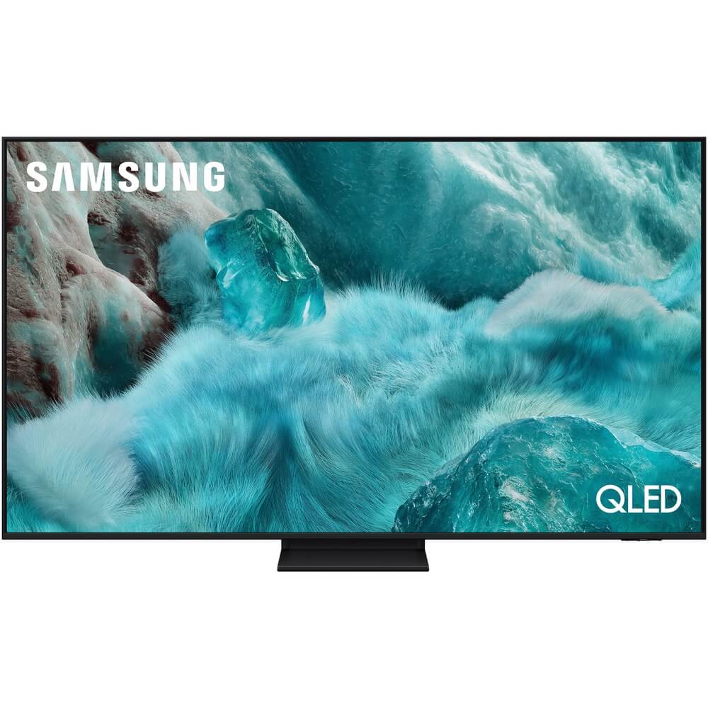 Samsung QE65Q7F5AUXRU вид сбоку и дизайн