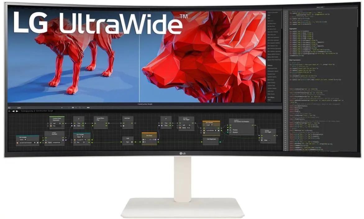 Обзор LG 38WR85QC-W: ультраширокий монитор премиум-класса для работы и игр