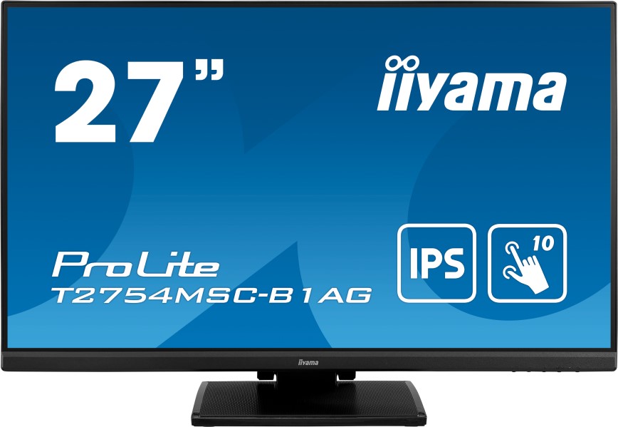 Регулировка положения монитора Iiyama T2754MSC-B1AG