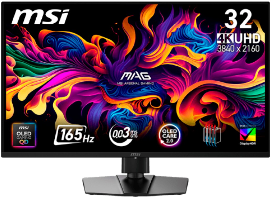 Обзор MSI MAG 321UP QD-OLED (9S6-3DD29A-048): 32-дюймовый 4K OLED-монитор с 165 Гц — лучший вход в мир OLED-гейминга?