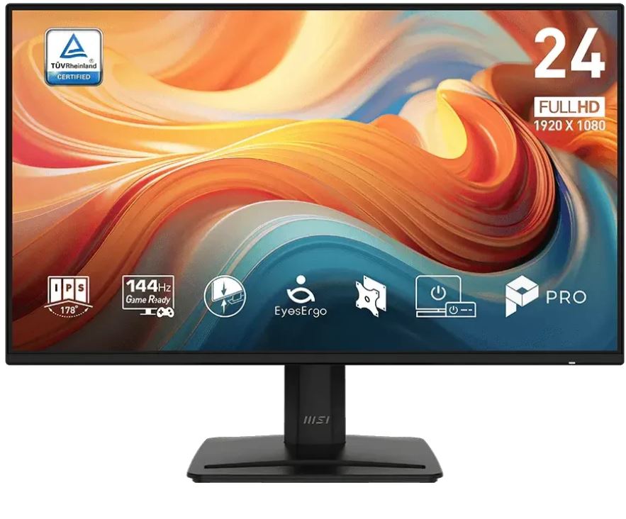 MSI PRO MP243XP распаковка