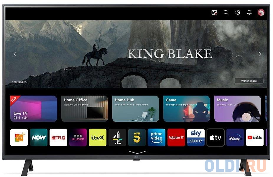 Тест качества изображения LG 43UR78006LK