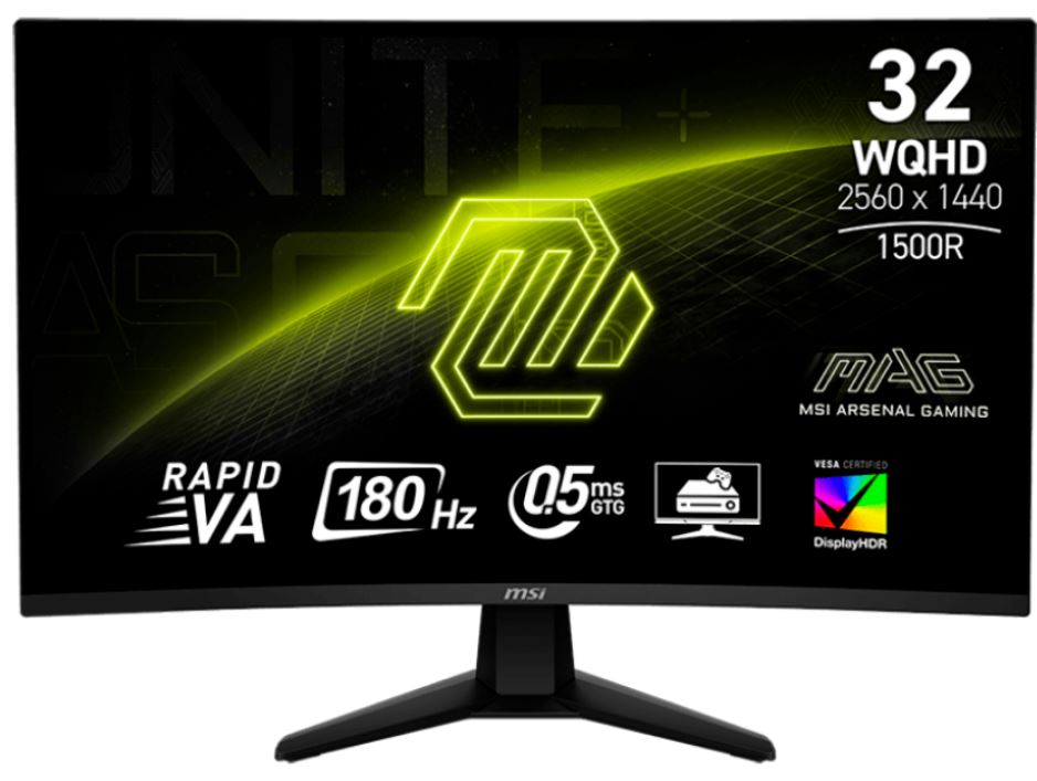 Обзор MSI MAG 32CQ6F (9S6-3DC91M-027): игровой изогнутый монитор 32" с Rapid VA, 2560×1440 и 180 Гц — полный тест за 3 недели