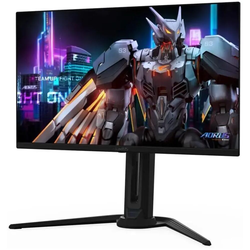 Gigabyte AORUS FO27Q3 — панель крупным планом