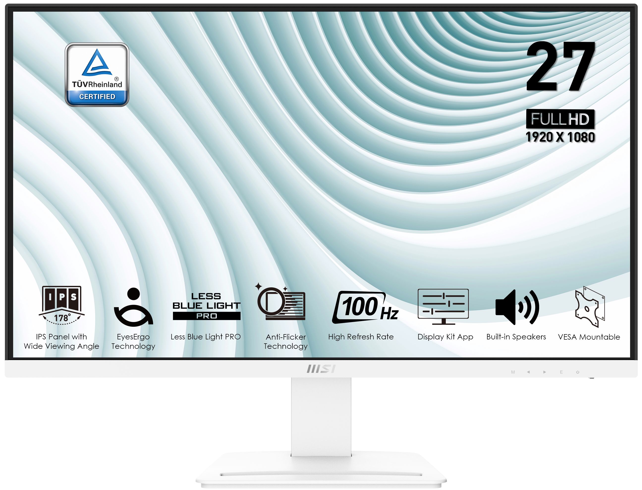 Обзор монитора MSI PRO MP273AW White: идеальный баланс продуктивности и комфорта