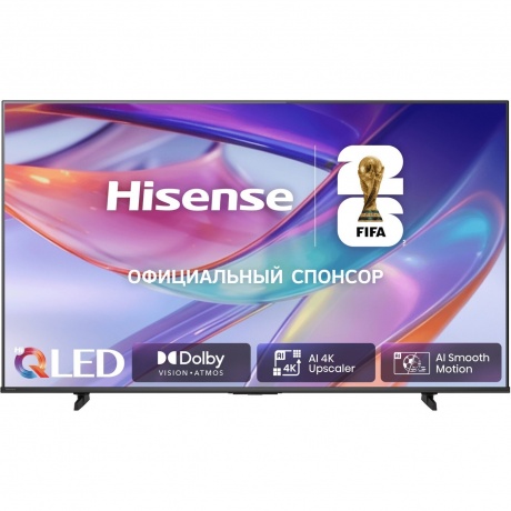 Hisense 55E7S RU: честный обзор 4K QLED-телевизора 2026 года после трёх недель тестирования