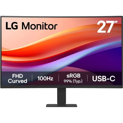 Обзор LG 27U421A-B.ARUQ: изогнутый VA-монитор 27 дюймов с USB-C и 100 Гц — честный тест от практика