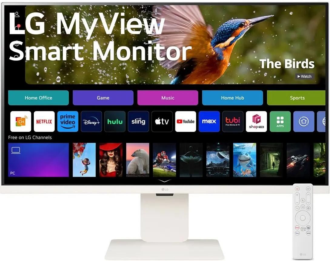 Обзор LG 32SR83U-W.ARUZ: умный монитор с webOS для работы и развлечений