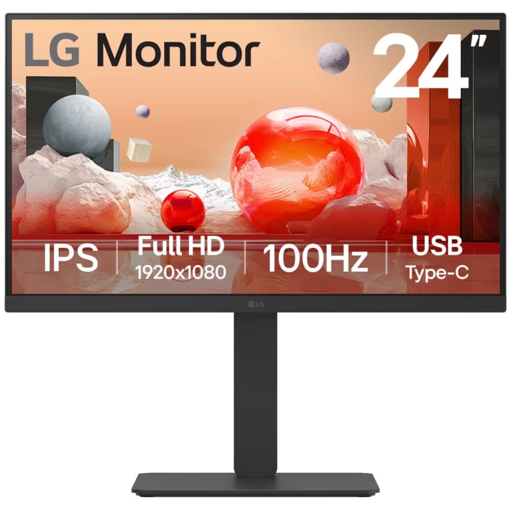 Обзор LG 24BA650-B: бизнес-монитор с USB-C, KVM-переключателем и IPS-матрицей для продуктивной работы