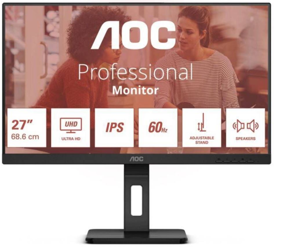 Обзор AOC U27E3UF: 27-дюймовый 4K IPS-монитор для дома и офиса — честный тест после трёх недель использования