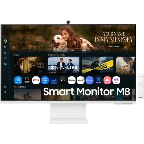 Обзор Samsung LS32FM801UMXUE (Smart Monitor M8 M80F): 32-дюймовый 4K-монитор с ИИ и Smart TV — полное тестирование