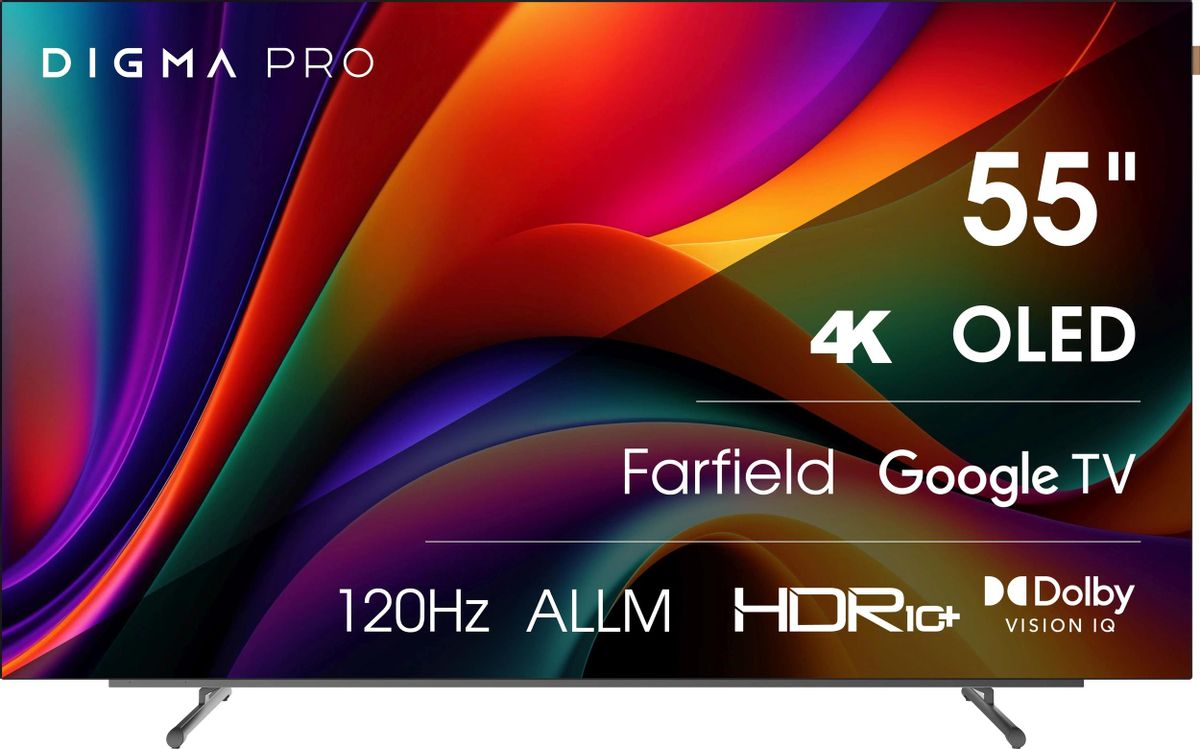 Телевизор Digma Pro OLED 55M: достойный OLED по доступной цене — обзор после 21 дня тестирования