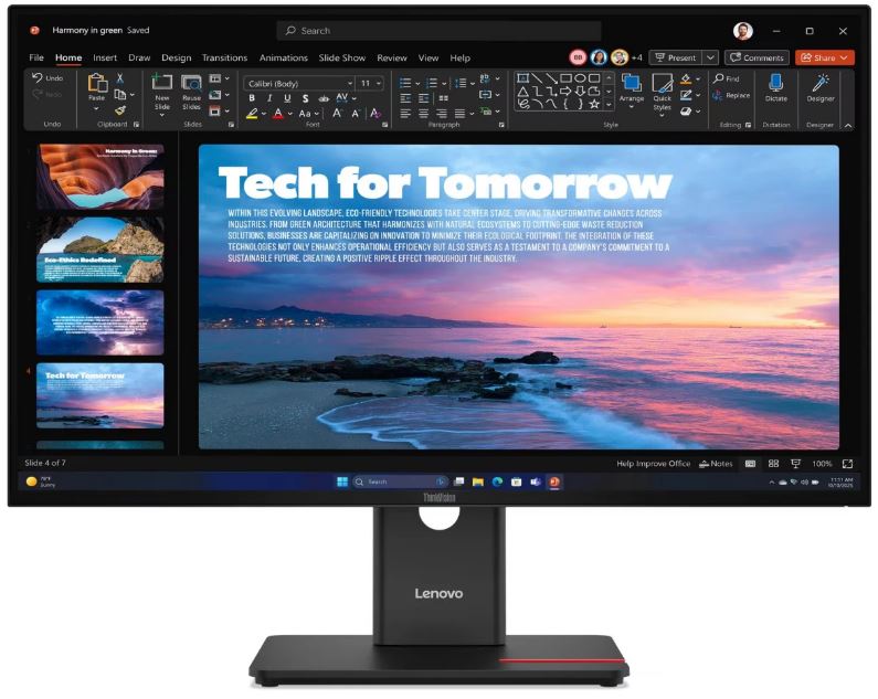 Обзор Lenovo ThinkVision T27QD-40 (64AAGAR2CB): профессиональный 27-дюймовый IPS-монитор QHD с USB-C докингом и 120 Гц