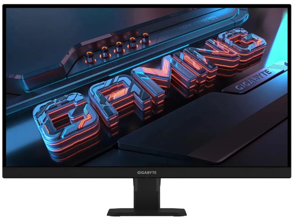 Gigabyte GS27U - вид сзади и подключение