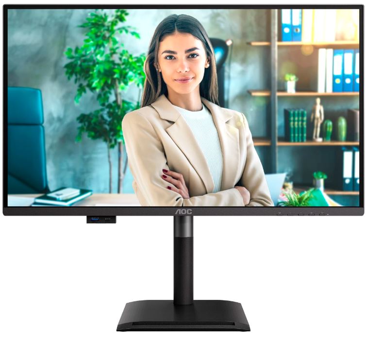 Обзор AOC Q27P4U: профессиональный 27-дюймовый QHD-монитор с выдвижным USB-хабом и 120 Гц для офиса и дома