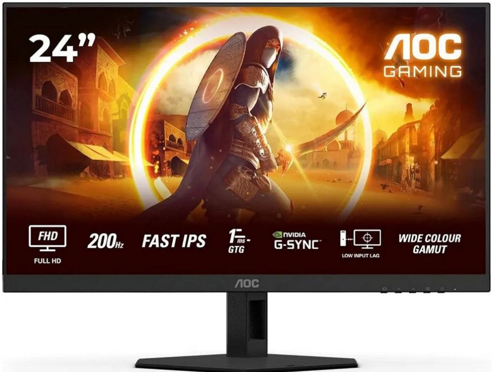 Обзор AOC 24G4HRE: игровой монитор Fast IPS 200 Гц — скорость без компромиссов для требовательных геймеров