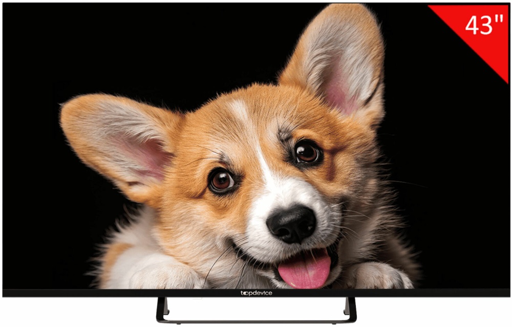 Обзор телевизора Topdevice TDTV43CS03U_BK: современный 4K Smart TV с YaOS по доступной цене