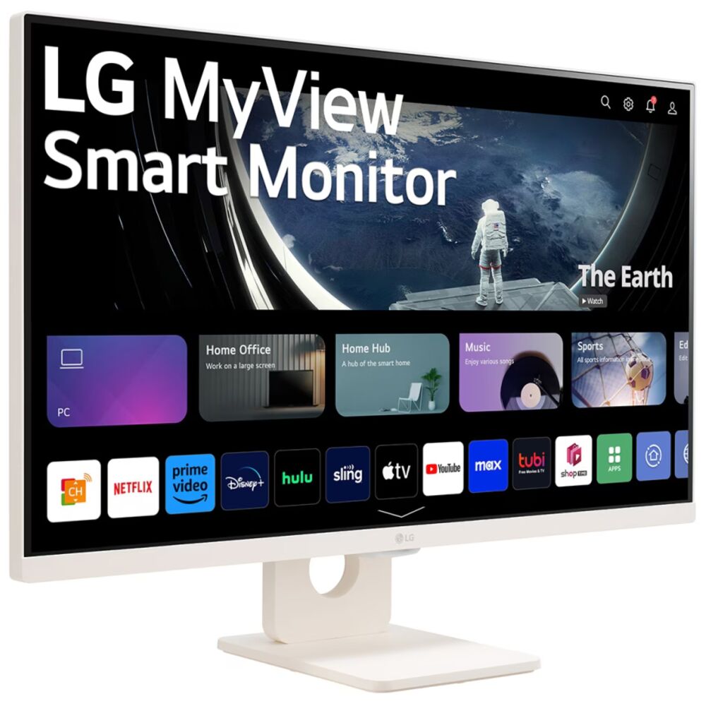 LG 27U511SA-W — детали дизайна и рамки