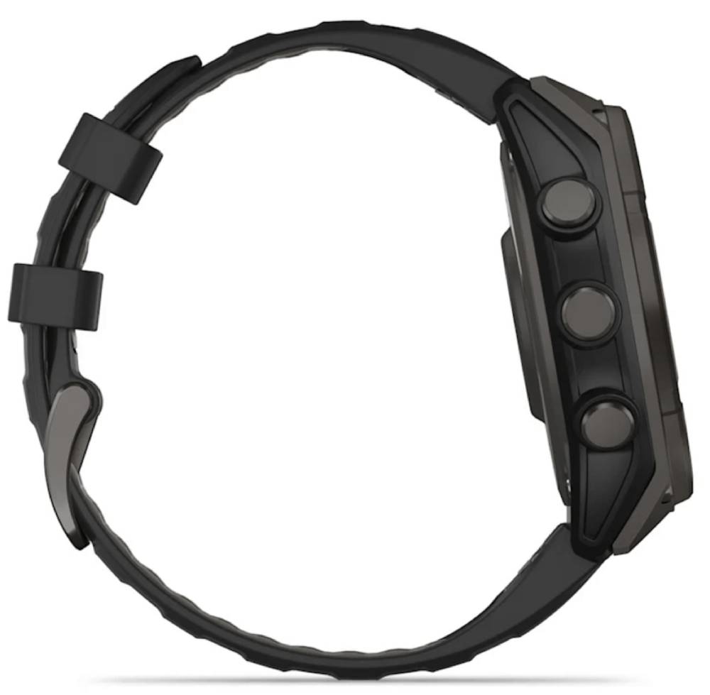 Garmin Fenix 8 Solar — дисплей крупным планом