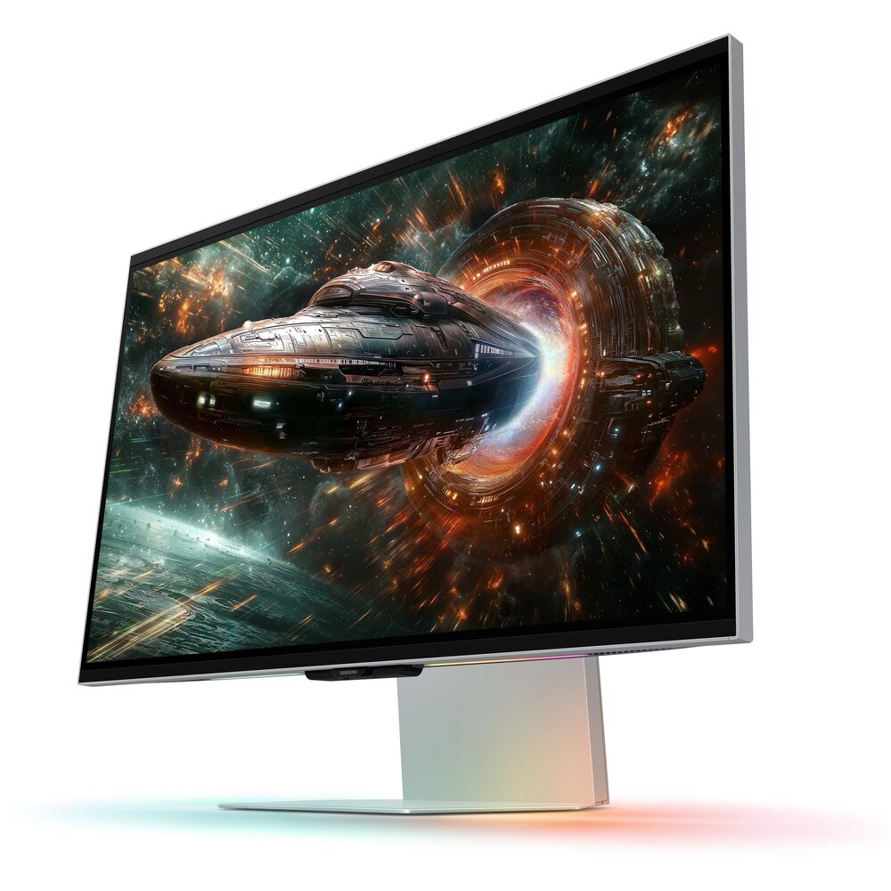 Samsung LS27FG900XIXCI — детали дизайна корпуса
