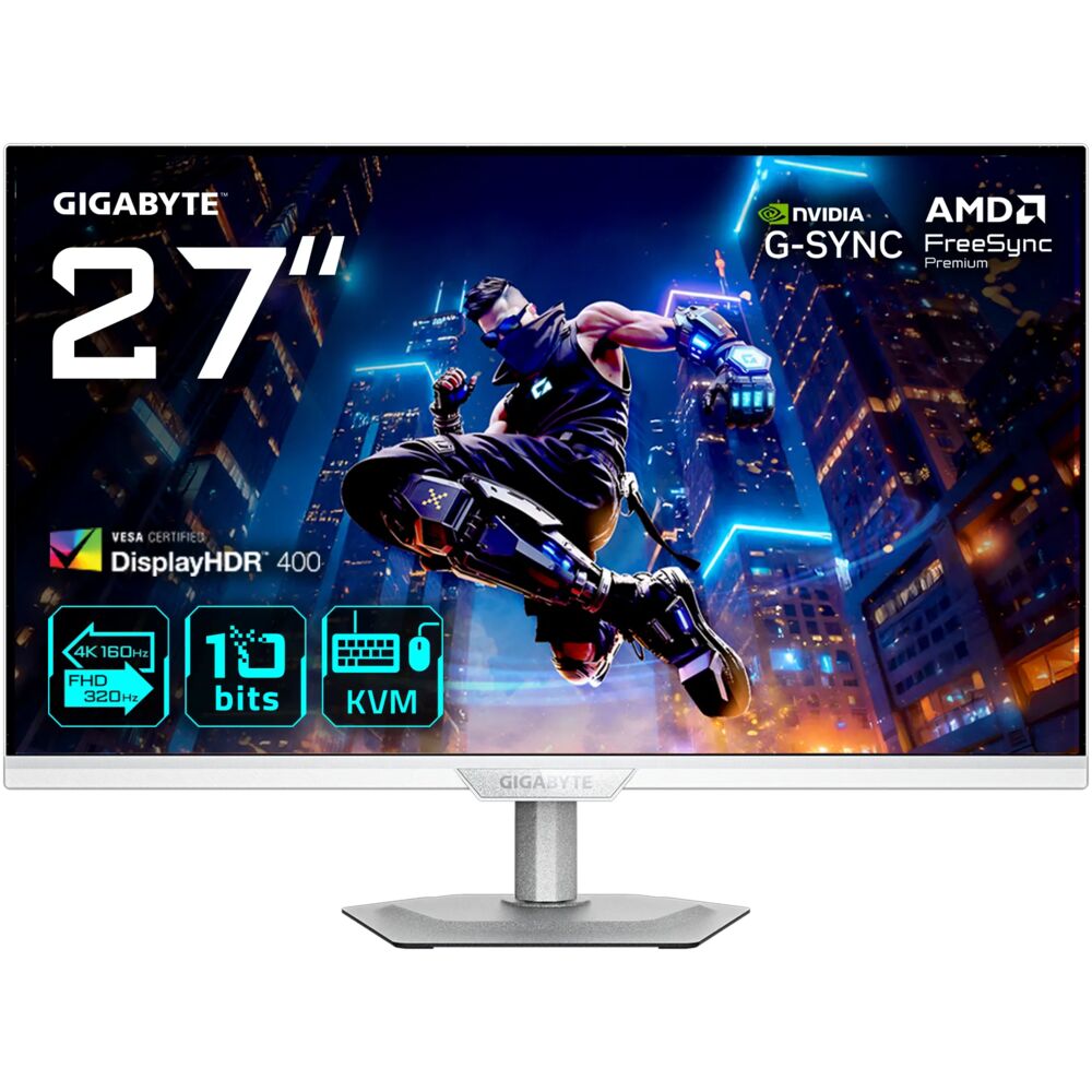 Gigabyte M27UP ICE EK — общий вид