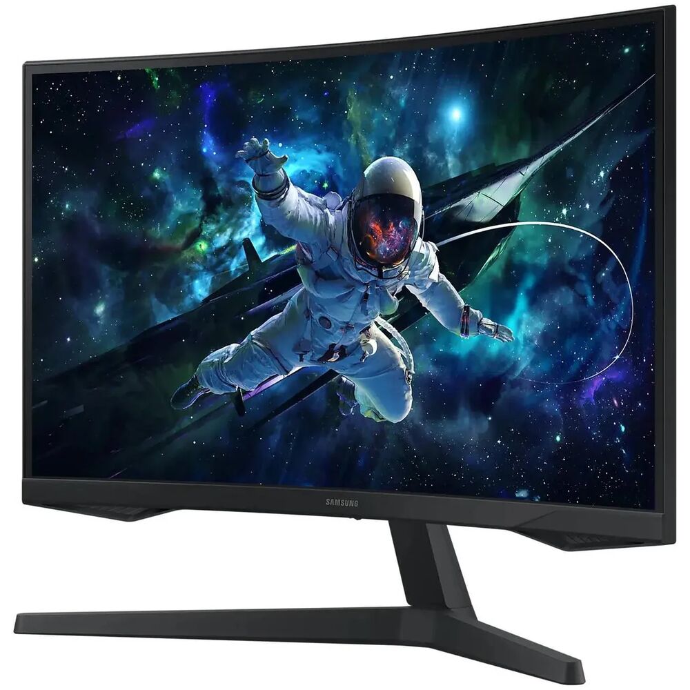 Samsung Odyssey G5 G55C дизайн и подставка