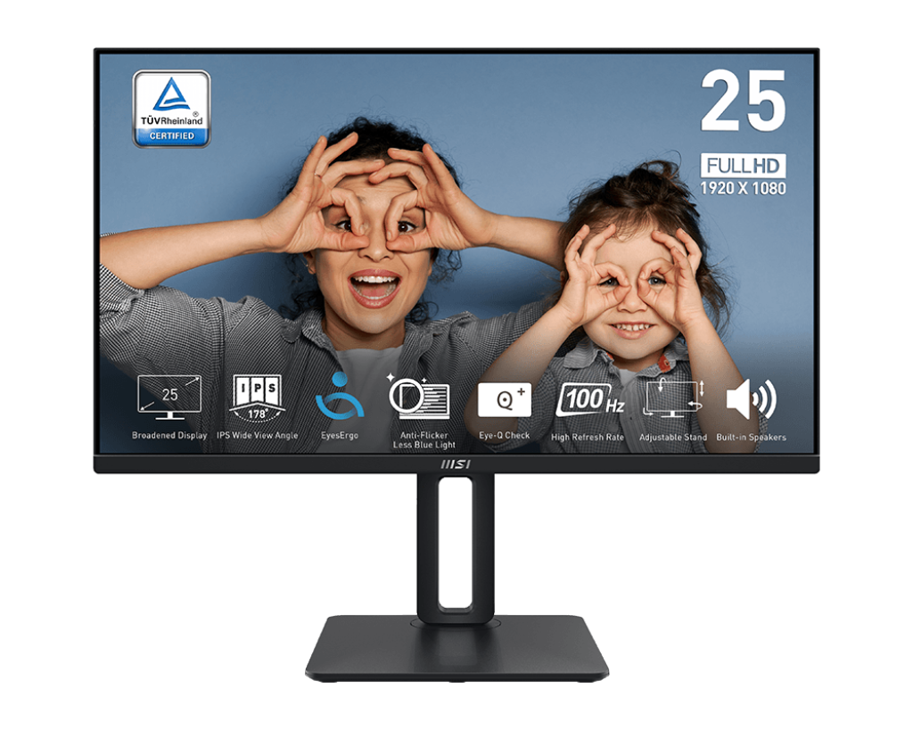 Обзор MSI PRO MP251P: профессиональный бизнес-монитор с отличной эргономикой и частотой 100 Гц