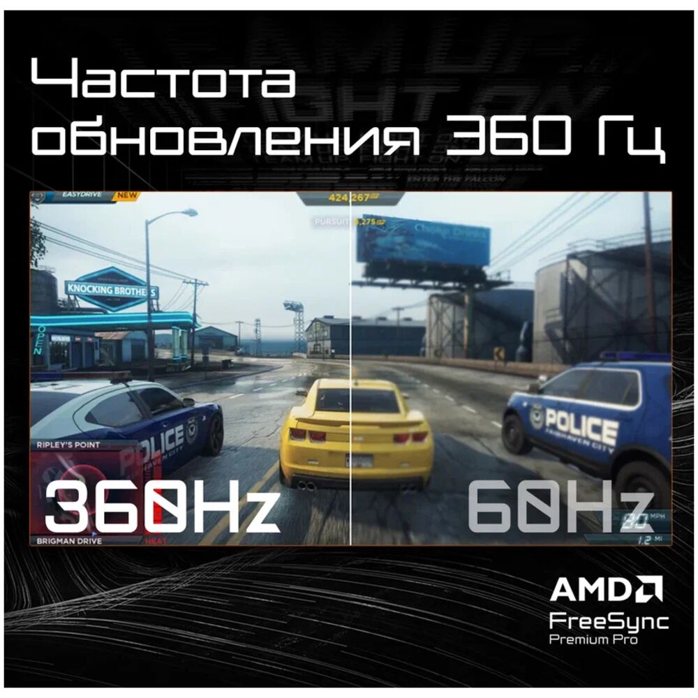 Gigabyte AORUS FO27Q3 — работа с текстом