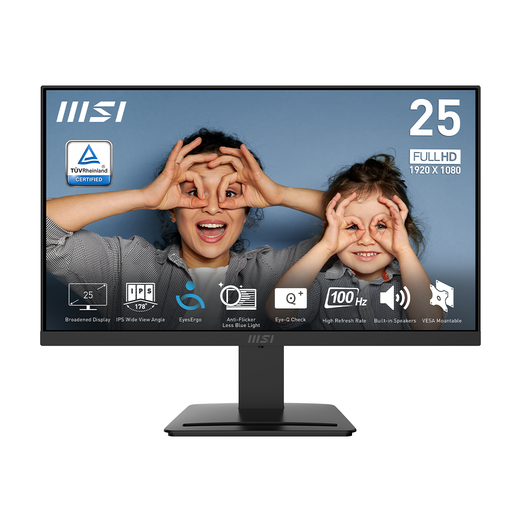 Обзор монитора MSI PRO MP253P: профессиональный дисплей с частотой 100 Гц для офиса и дома