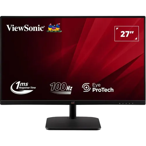 Обзор ViewSonic VA2732-H-2: бюджетный 27-дюймовый IPS-монитор с частотой 100 Гц и технологией Eye ProTech для дома и офиса