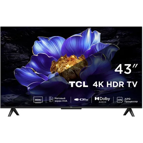 TCL 43V6C: Современный 4K-телевизор с Google TV — тест в реальных условиях