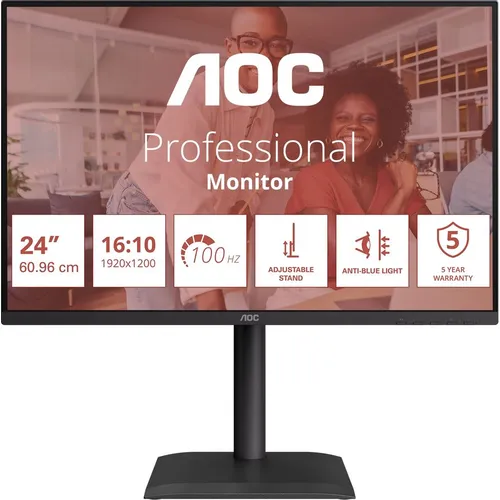 Обзор AOC X24E4U: профессиональный монитор 16:10 WUXGA для продуктивной работы и универсального использования