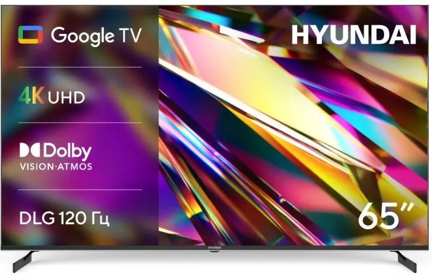 Hyundai H-LED65BU7011 задняя панель и разъёмы