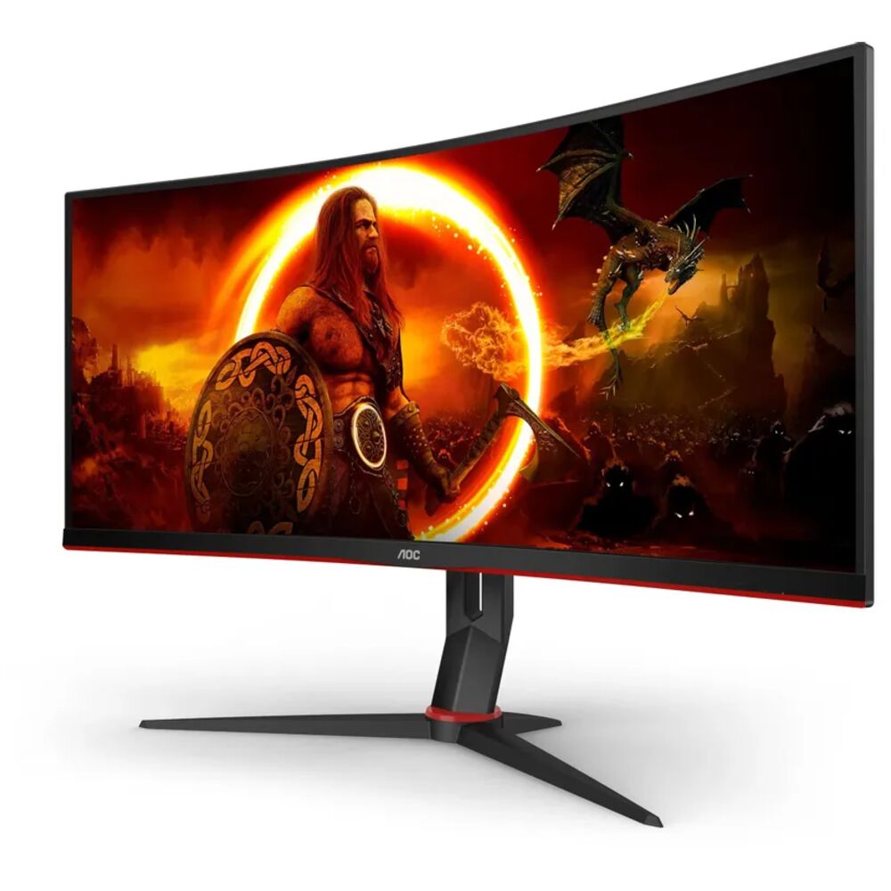 AOC CU34G2XP — разъёмы и порты