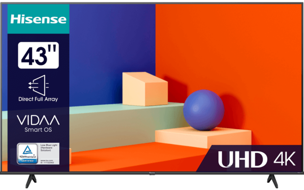 Тест-обзор Hisense 43A6K: доступный 4K-телевизор с VA-матрицей и впечатляющей контрастностью