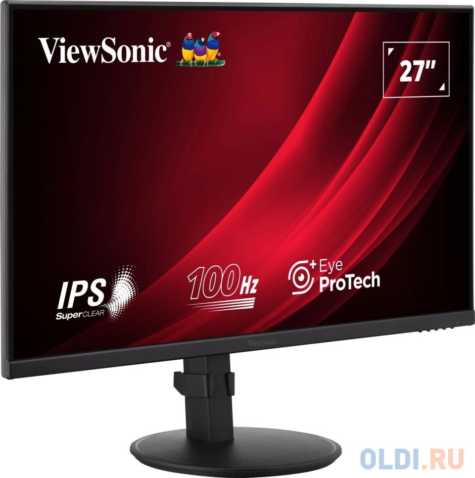 ViewSonic VA2708-HDJ в режиме pivot