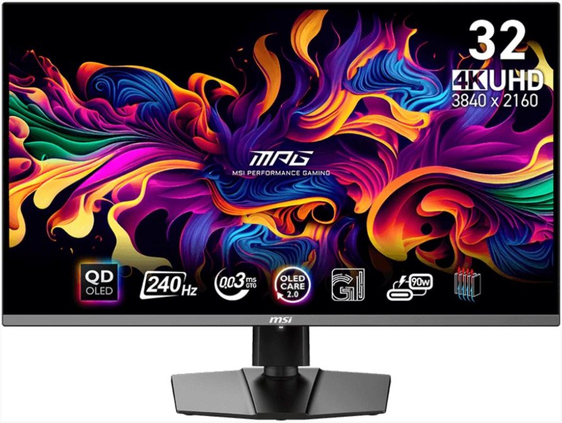 Обзор MSI MPG 321URX QD-OLED (9S6-3DD29A-055): лучший 4K 240Hz игровой монитор за разумные деньги?