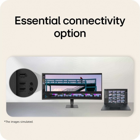 LG 34U620B-B — интерфейсы и подставка