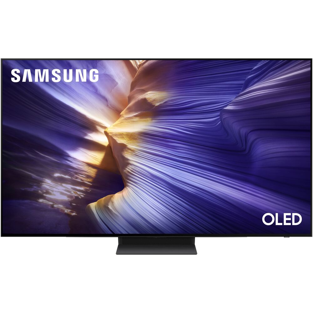 Samsung QE65S90FAEXRU экран крупным планом