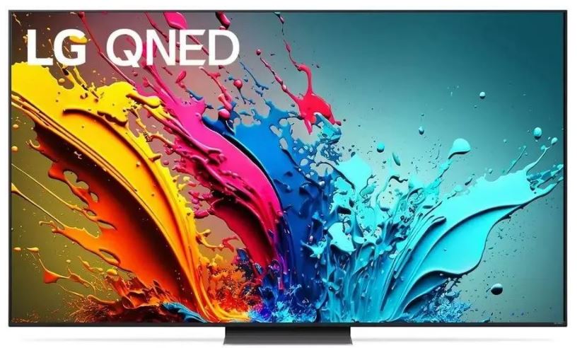LG 75QNED86T6A экран с контентом