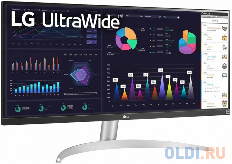 LG UltraWide 29WQ600-W разъемы