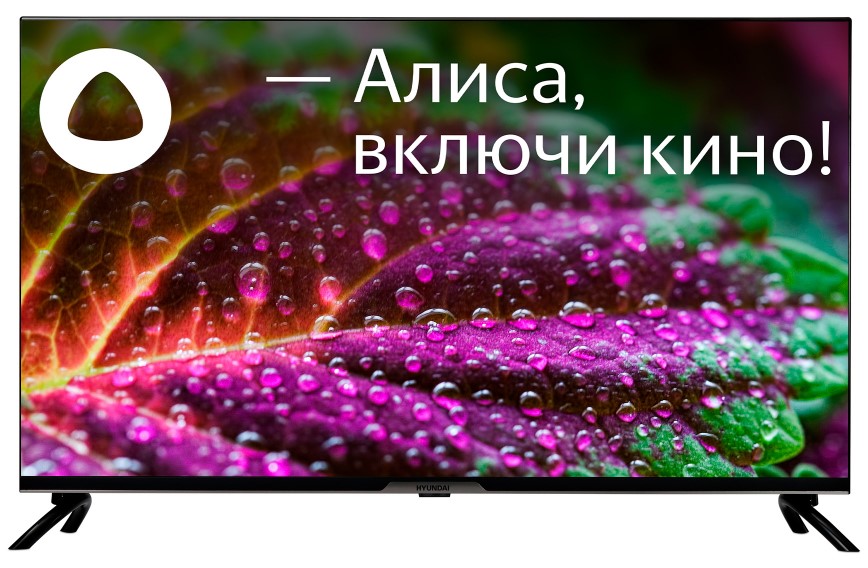 Интерфейс Яндекс ТВ на Hyundai H-LED40BS5003