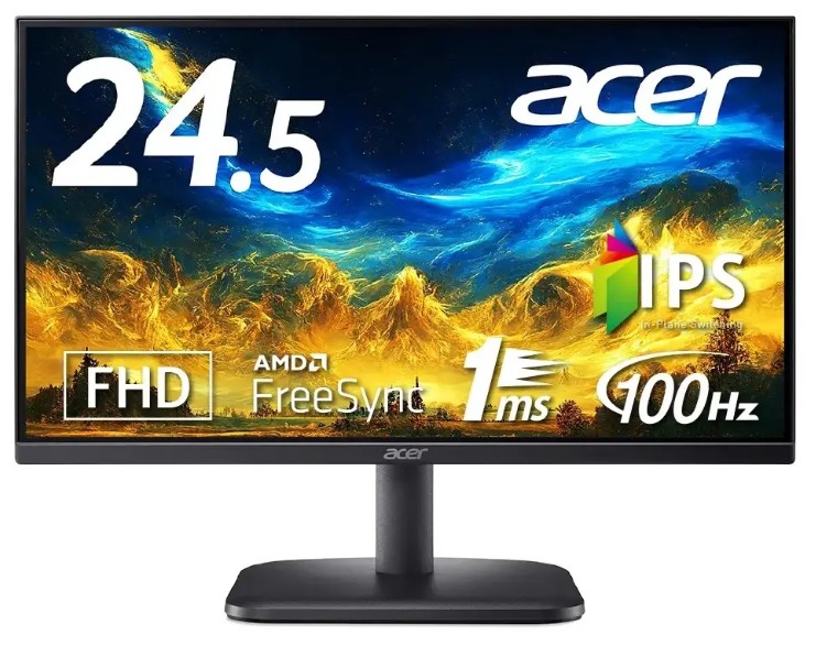Acer EK251Q E (UM.KE1EE.E01) качество изображения