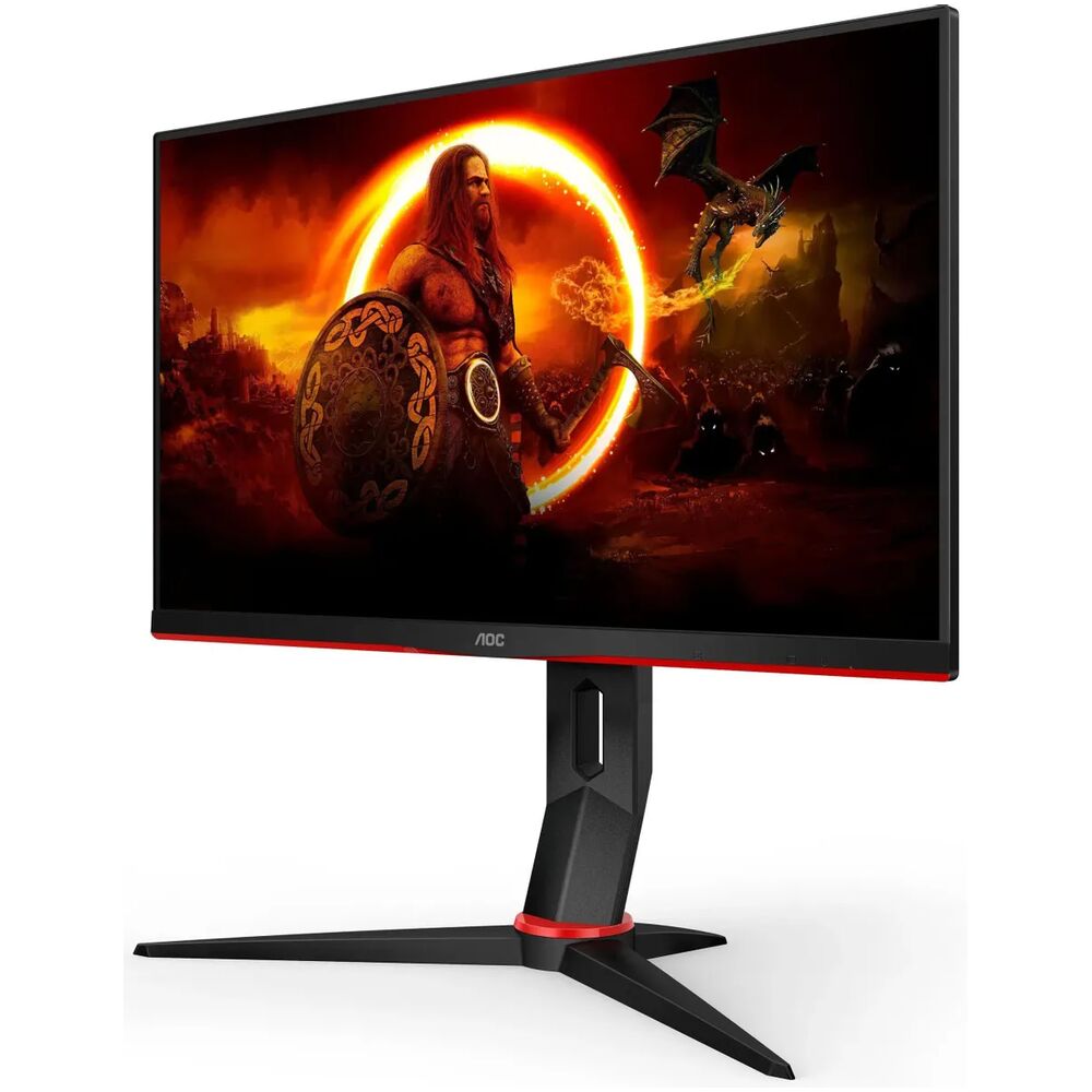 AOC Q24G2A/BK эргономика подставки